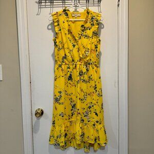 LOFT - Floral Print Sleeveless Dress (Size: 2)